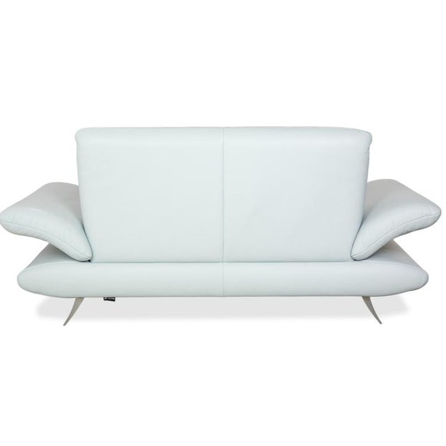 Rossini 2-Seater Sofa and Armchair in Light Blue Fabric from Koinor, Set of 2 For Sale - Image 16 of 18