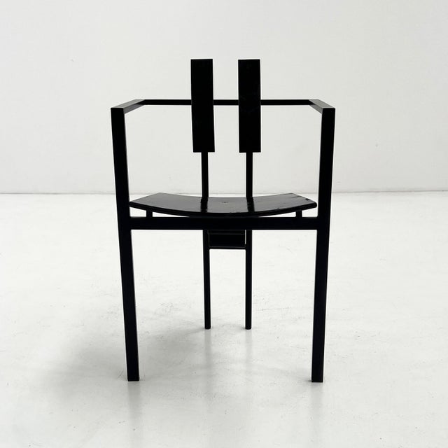 Postmodern Trix Armchair attributed to Karl Friedrich Förster, 1980s For Sale - Image 4 of 11