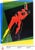 Vintage offset poster realized after Andy Warhol in occasion of the 14° Olympic Winter Games of Sarajevo (1984). A...