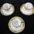 1910s Art Deco Royal Albert Crown China Tea Service - Set of 3 For Sale - Image 9 of 18