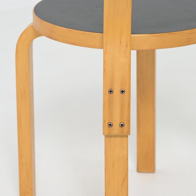 Brown Model 68 Chairs by Alvar Aalto for Artek, 1930s, Set of 4 For Sale - Image 8 of 18