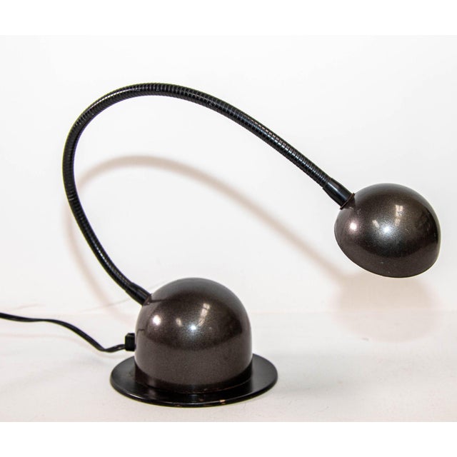 Metal Italian Nuova Veneta Lumi Adjustable Desk Lamp Italy 1970s For Sale - Image 7 of 12