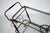 Gold Mid-Century Italian Brass and Glass Bar Cart from Cesare Lacca, Italy, 1950s For Sale - Image 8 of 14