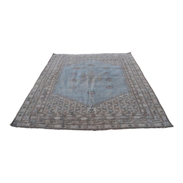 Turkish Soft Color Oushak Rug 6'11'' X 8'8'' For Sale