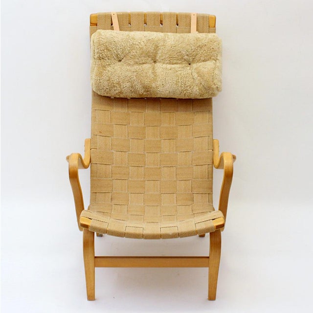 Lounge Chair by Bruno Mathsson for Firma Karl Mathsson, 1940s For Sale - Image 3 of 6