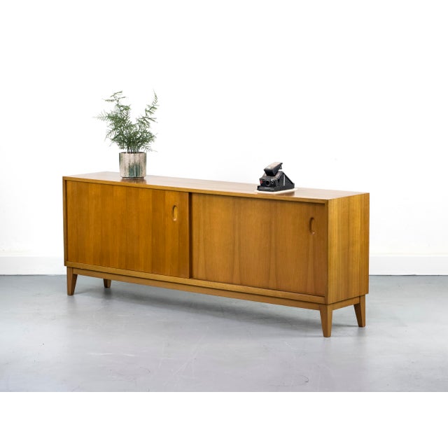 Mid-Century Walnut Sideboard by Georg Satink for WK Möbel, 1950s For Sale - Image 12 of 18