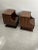 Wood Vintage Italian Bedside Tables, 1970s, Set of 2 For Sale - Image 7 of 13