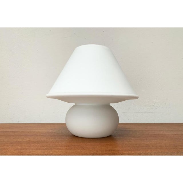 Vintage Space Age German Glass Table Lamp from Limburg, 1970s For Sale - Image 10 of 18