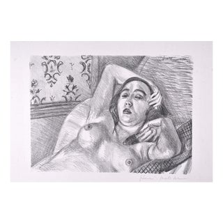 Henri Matisse, The Model's Rest, Nude, 1922, Lithograph For Sale
