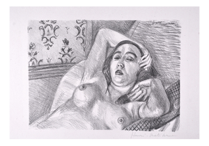 Henri Matisse, The Model's Rest, Nude, 1922, Lithograph