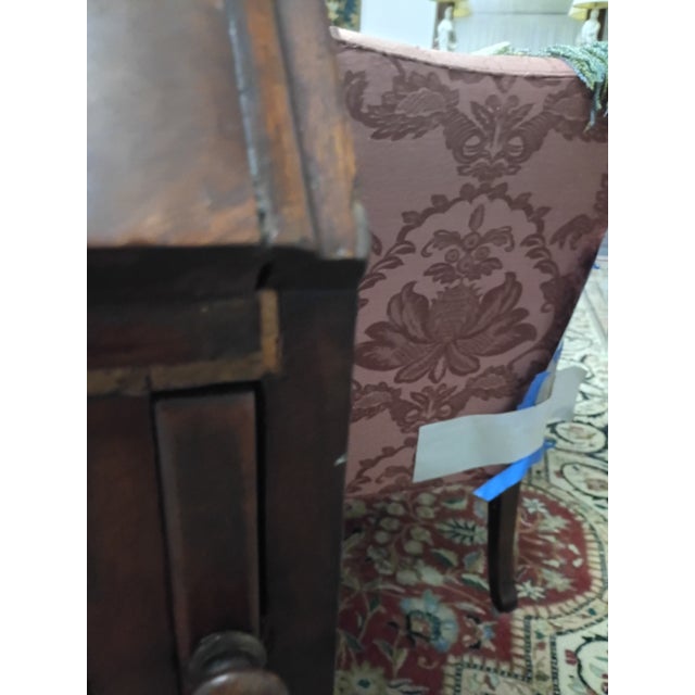 Early 19th Century Federal/Chippendale Influenced Slant Top Desk Mahogany Trimmed For Sale - Image 16 of 16