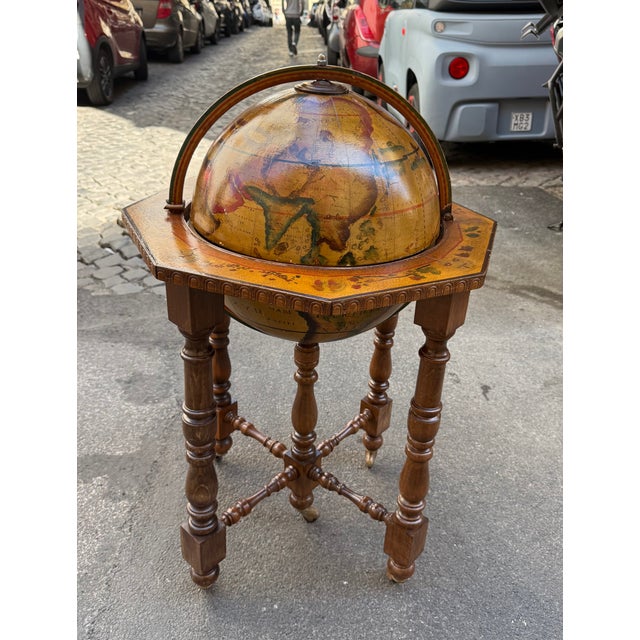 Vintage Globe-Shaped Bar Cabinet, 1960s For Sale - Image 14 of 14