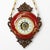 19th-century French wall and boudoir clock featuring an openwork skeleton movement attributed to master horologist Eugène...