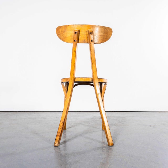 Harlequin Flat Seat Whale Tail Dining Chairs, 1960, Set of 6 For Sale - Image 3 of 13