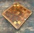 Brown Vintage Wooden Chessboard With Metal Accents For Sale - Image 8 of 18