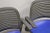Late 20th Century Late 20th Century Steelcase 487 Cachet Swivel Office Desk Chair With Blue Seat - A Pair For Sale - Image 5 of 10
