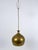 Mid-Century Modern Löken Brass Pendant Lamp by Helge Zimdal for Falkenbergs, 1960s For Sale - Image 3 of 18