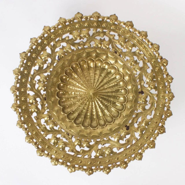 English Moroccan Tray or Coffee Table For Sale - Image 3 of 7