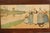 Folk Art Henri Cassiers Dutch Village Scene Print in Arts & Crafts Oak Frame For Sale - Image 3 of 17