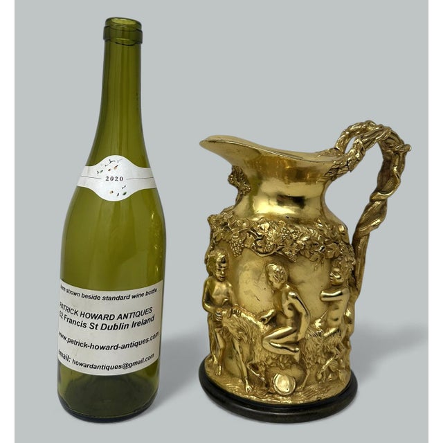 Antique French Mythological Bronze Ormolu Ewer Claude Michel Clodion Grand Tour For Sale - Image 11 of 11