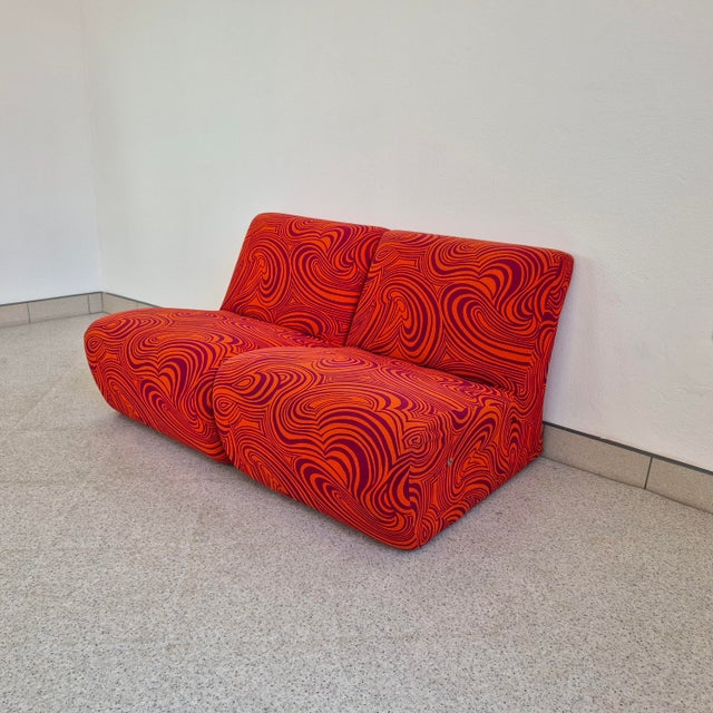 Mid-Century Slipper Chairs, Germany, 1970s, Set of 2 For Sale - Image 10 of 12