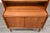 Brown 1960s Danish Modern Teak Bookcase Secretary Desk For Sale - Image 8 of 10