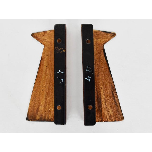 1950s Torino Metal Handles by Paolo De Poli, Set of 2 For Sale - Image 5 of 6