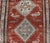 Antique Kurdish Runner With Rusty Red Background and Medallions Tribal Motifs 3'5 X 10'1 For Sale In Atlanta - Image 6 of 14