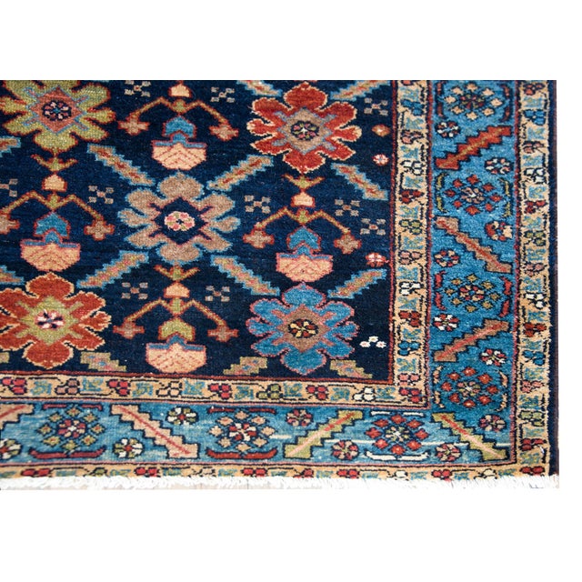 Tribal Early 20th Century Persian Bakhtiari Rug For Sale - Image 3 of 13