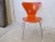 Mid 20th Century Vintage Fritz Hansen Danish Modern Orange Ant Chair For Sale - Image 5 of 5