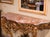 French Early 19th Century French Louis XV Rococo Giltwood Console With Rouge Marble Top For Sale - Image 3 of 18