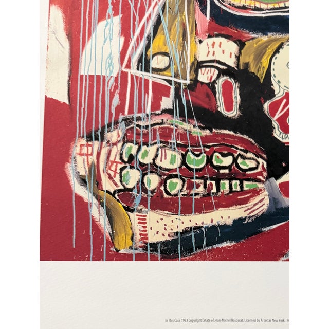 Pop Art Jean Michel Basquiat (1960-1988), in This Case, 1983, Copyright Estate of Jean Michel Basquiat, Licensed by Artestar New York, Printed in Uk 2/43 For Sale - Image 3 of 6