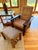 1910s Antique j.m. Young Attributed Mission Morris Chair & Footstool Quarter Sawn Oak For Sale - Image 5 of 6