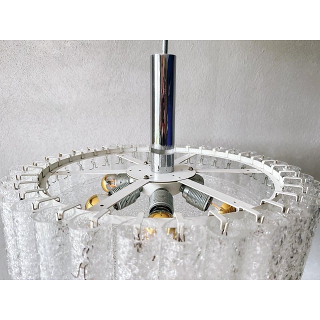 Metal Vintage Doria Pendant Lamp, 1970s For Sale - Image 7 of 17