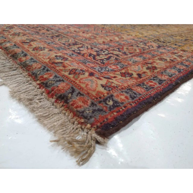 Textile 1940s Vintage Persian Tabriz Rug For Sale - Image 7 of 8
