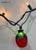 Christmas Is Coming! 16 Pieces- Heavy Glass Christmas Light Covers Ca 1980s For Sale - Image 16 of 18