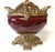 Antique Napoleon III Faience Gilded Metal Planter For Sale - Image 13 of 13