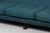 Turquoise Newly Upholstered Sofa attributed to Marco Zanuso for Arflex For Sale - Image 8 of 14