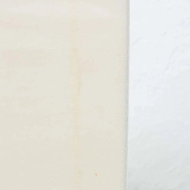 Collapsible Steel and White Fabric Table Lamps, 1970s, Set of 2 For Sale - Image 13 of 18