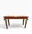 Vintage Maitland-Smith Neoclassical Tooled Leather & Brass Figural Writing Desk For Sale In Miami - Image 6 of 15