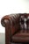 English Cowhide Chesterfield Club Lounge Chair For Sale - Image 10 of 13