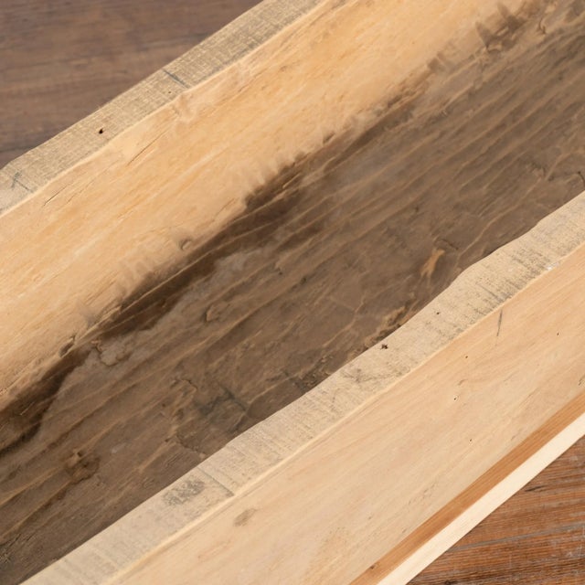 Brown Large Hand Carved Wooden Model Boat, Denmark Circa 1900's For Sale - Image 8 of 10