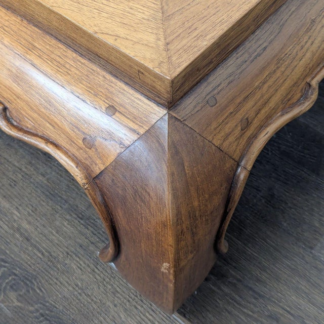 Wood Ming Style Coffee Table For Sale - Image 7 of 7