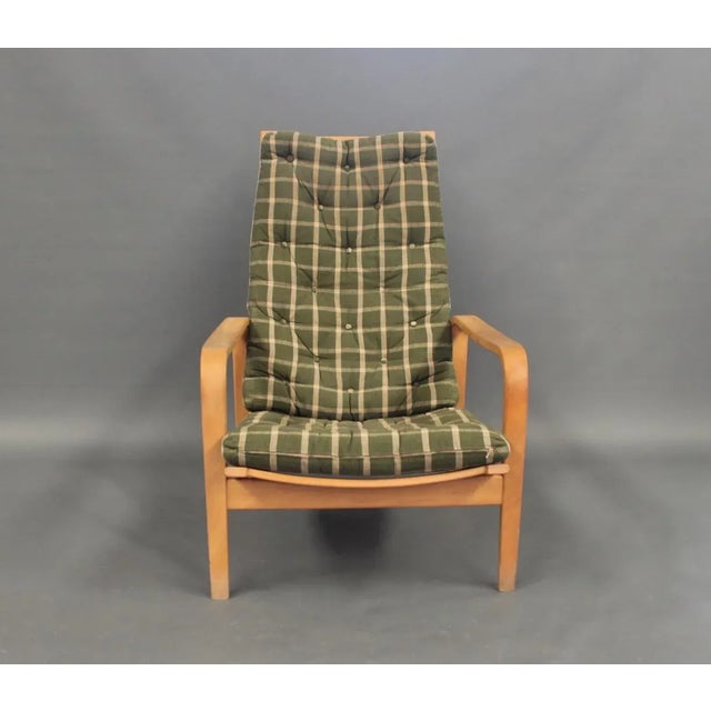 Easy Chairs with Stool by Alf Svensson for Källemo, 1960s, Set of 3 For Sale - Image 3 of 8