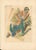 Milivoj Uzelac – Wrestling – Original Art Deco Pochoir Sporting Print, 1932 For Sale