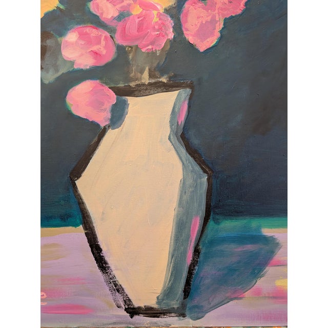 Title: Midnight Bloom Medium: Oil on canvas board Dimensions: 18 x 24 inches Artist: J. Belle Description: Bold,...