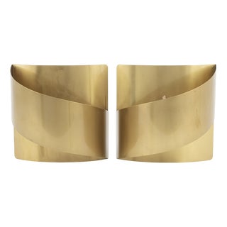 Bandet Wall Lamps by Peter Celsing for Falkenbergs Belysning, 1960s, Set of 2 For Sale