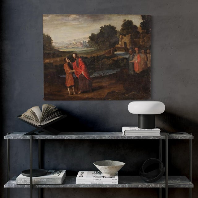 Healing of the Blind Man, 1670, Oil on Canvas For Sale - Image 15 of 16