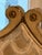 2000 - 2009 Dixie & Grace Shield‑Back Occasional Chair – Gilt Accents & Custom Upholstery For Sale - Image 5 of 9
