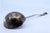 Plain Silver Soup Ladle with Flower Engraved on the Handle For Sale - Image 5 of 10